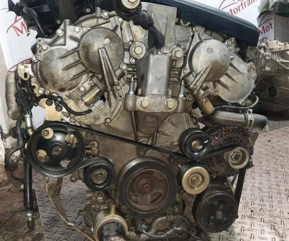 Двигатель без навесного для Nissan Pathfinder R52 2013-2017 на фотографиях