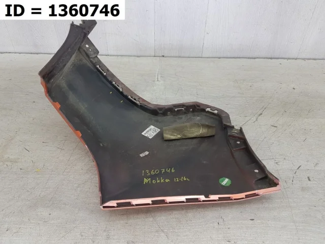 Накладка заднего бампера правая для Opel Mokka 2012-2016 на фотографиях