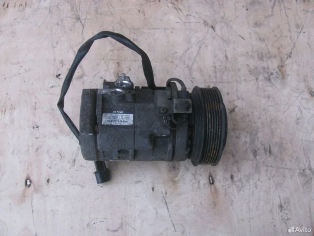 Компрессор кондиционера для Mitsubishi Pajero Sport K90 1997-2009 на фотографиях