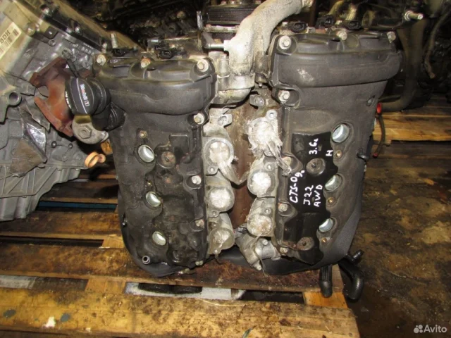 Двигатель без навесного для Cadillac CTS 2 2008-2014 на фотографиях