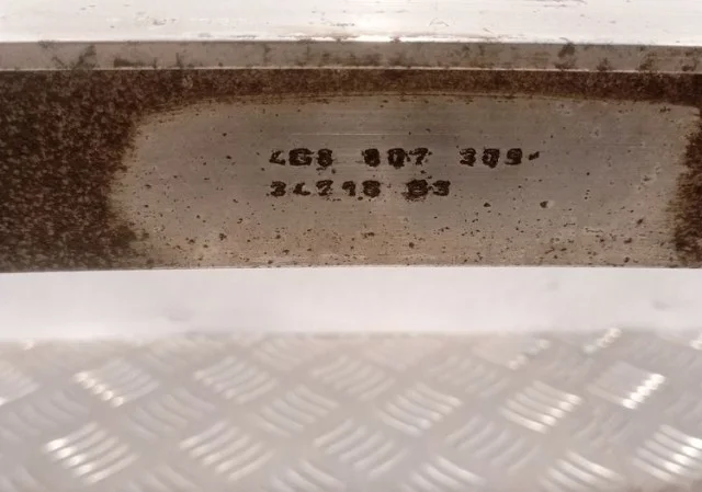 Усилитель заднего бампера для Audi A6 C7 2010-2018 на фотографиях