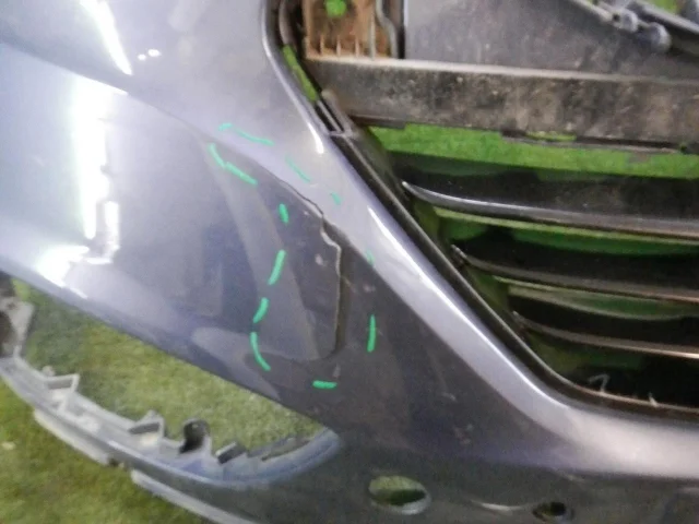 Бампер передний для Hyundai ix35 1 Rest 2013-2016 на фотографиях