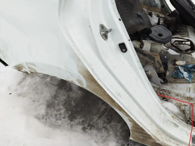 Панель кузова задняя для Hyundai Solaris 1 рестайлинг 2014-2017 Хэтчбек на фотографиях