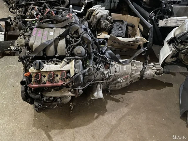 Накладка заднего бампера для Audi A6 C6 Avant 2004-2011 на фотографиях