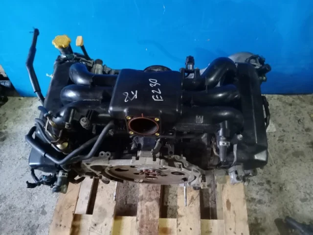 Двигатель без навесного для Subaru Legacy B4 BL 2003-2009 на фотографиях