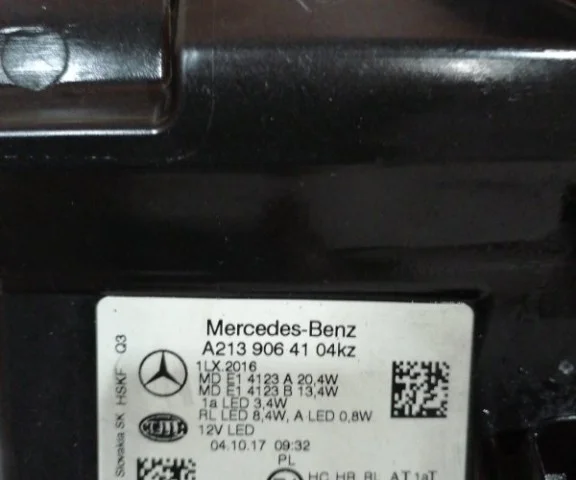 Фара правая для Mercedes-Benz E class C207 2009-2017 на фотографиях