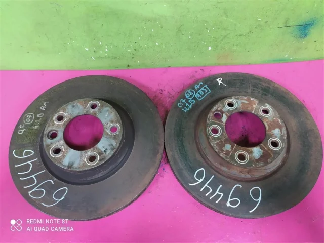 Диски тормозные передние (комплект) для Audi Q7 4L 2005-2015 на фотографиях