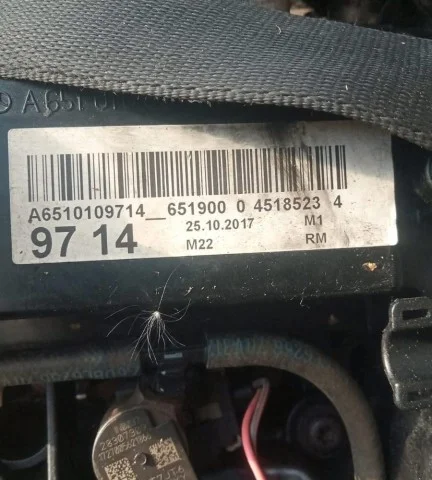 Продажа двигателя 651.955