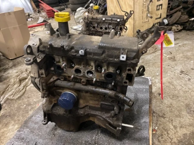 Двигатель без навесного для Renault Logan 2005-2015 (LS) на фотографиях