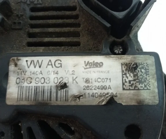 Генератор для Volkswagen Golf VII (5G) 2012-2017 на фотографиях