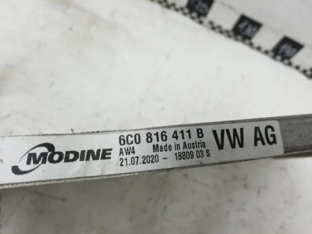 Радиатор кондиционера для Skoda Rapid I rest NH3 2017-2020 на фотографиях