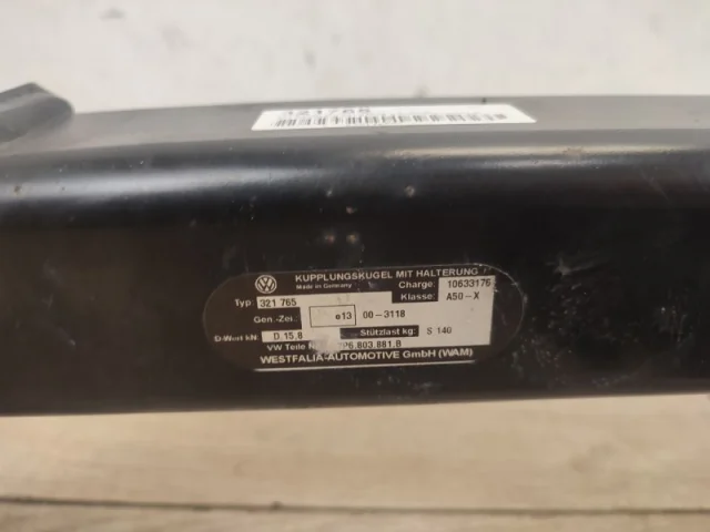 Фаркоп для Volkswagen Touareg II (7P5) 2010-2014 на фотографиях