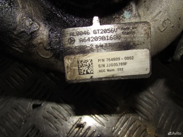 Турбина для Mercedes-Benz GL class X164 2006-2012 на фотографиях