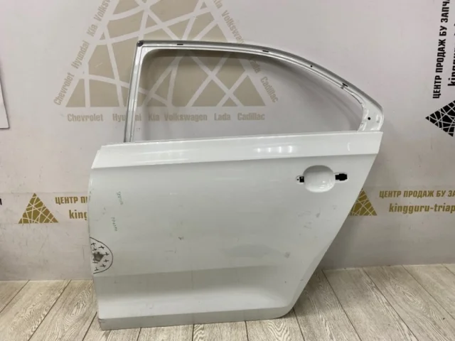 Дверь задняя левая для Skoda Rapid I rest NH3 2017-2020 на фотографиях