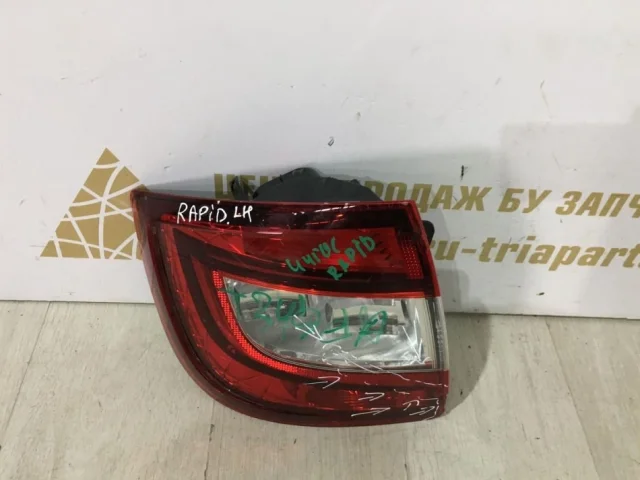 Фонарь левый для Skoda Rapid I rest NH3 2017-2020 на фотографиях