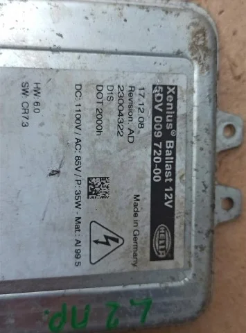 Блок розжига ксенона для Opel Insignia Седан A 2008-2017 на фотографиях