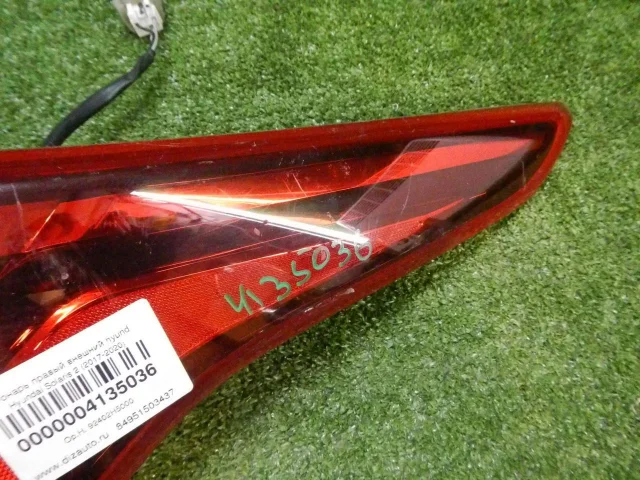 Фонарь внешний левый для Hyundai Solaris 2 (2017-2022) на фотографиях