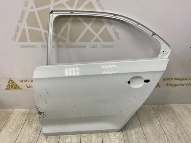 Дверь задняя левая для Skoda Rapid I rest NH3 2017-2020 на фотографиях