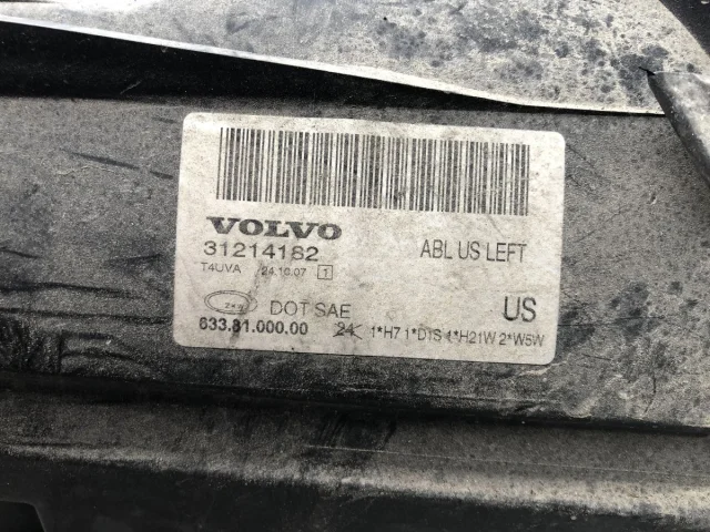 Фара левая для Volvo XC70 BZ 2007-2016 на фотографиях