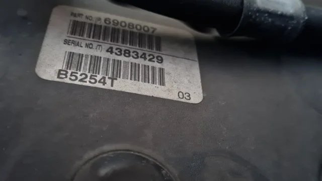 Продажа двигателя B5254T10