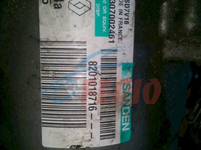 Компрессор кондиционера для Renault Duster HS 2010-2015 на фотографиях