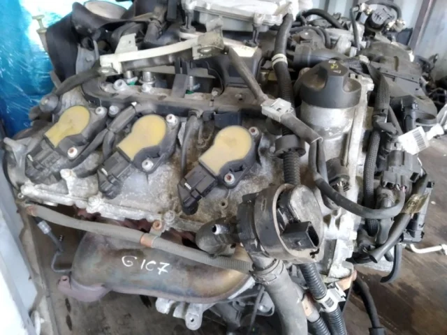 Двигатель без навесного для Mercedes-Benz CLK class C209 2002-2011 на фотографиях