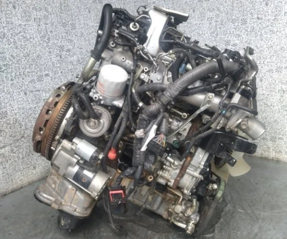 Двигатель для Nissan Navara D40 2004-2010 на фотографиях