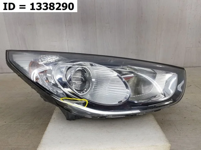 Фара ксенон левая для Hyundai ix35 1 Rest 2013-2016 на фотографиях