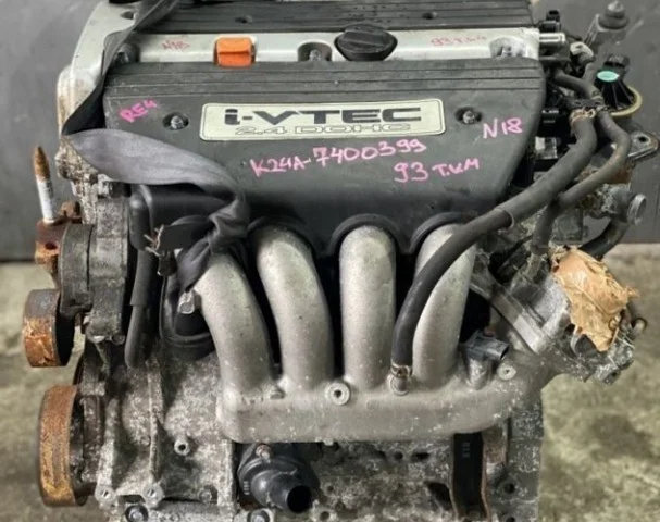 Двигатель без навесного для Honda Odyssey RB1, RB2 2003-2008 на фотографиях