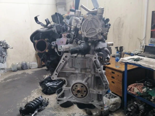 Двигатель для Mazda CX 5 KF 2017 на фотографиях