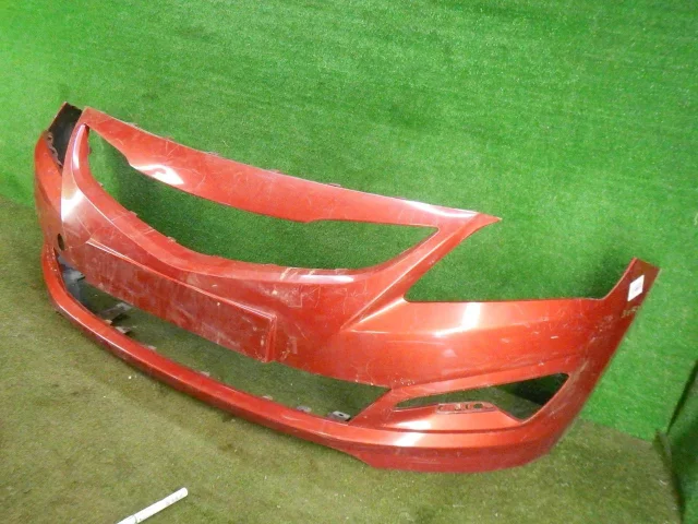 Бампер передний для Hyundai Solaris 1 рестайлинг 2014-2017 Хэтчбек на фотографиях