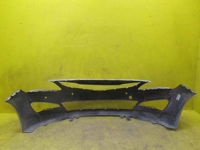 Бампер передний для Hyundai Solaris 1 рестайлинг 2014-2017 Хэтчбек на фотографиях