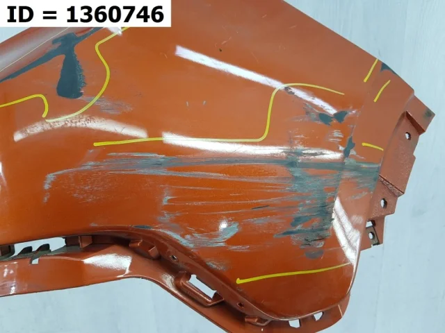 Накладка заднего бампера правая для Opel Mokka 2012-2016 на фотографиях