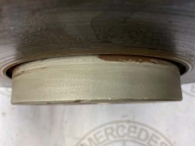 Диски тормозные передние (комплект) для Mercedes-Benz E class W211 2002-2009 на фотографиях