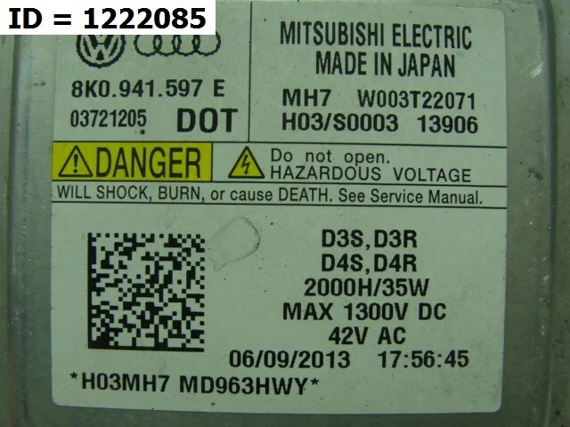 Блок розжига ксенона для Volkswagen Touareg II (7P5) Rest 2014-2018 на фотографиях