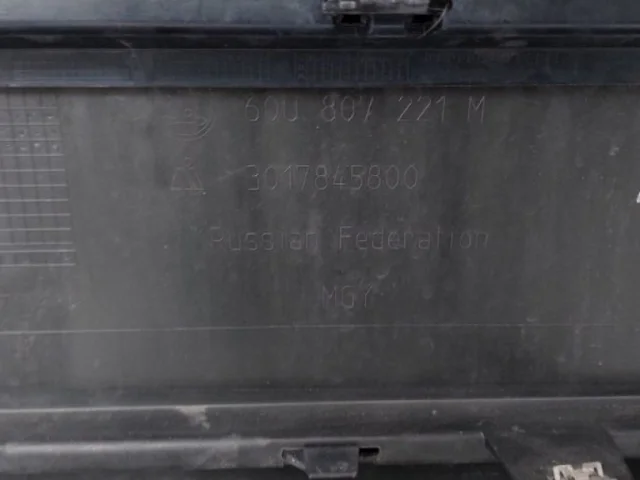 Ноускат для Skoda Rapid II 2020+ на фотографиях