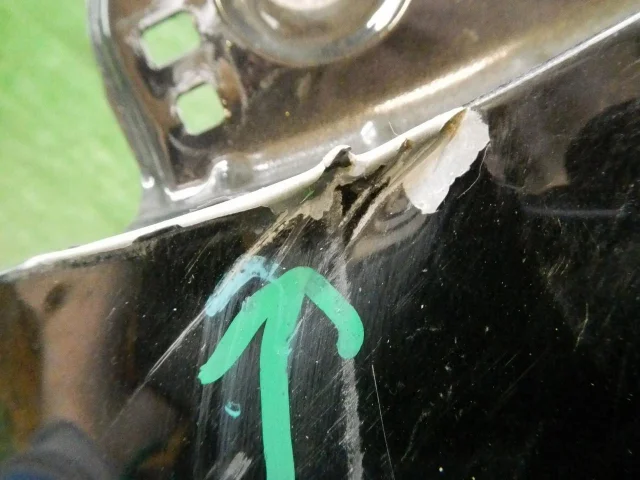 Крыло левое для Volkswagen Touareg I (7L) 2002-2010 на фотографиях