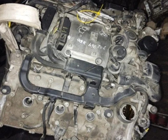 Двигатель без навесного для Mercedes-Benz CLK class A209 2002-2011 на фотографиях