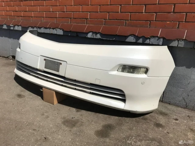 Бампер для Toyota Alphard H10 2002-2008 на фотографиях