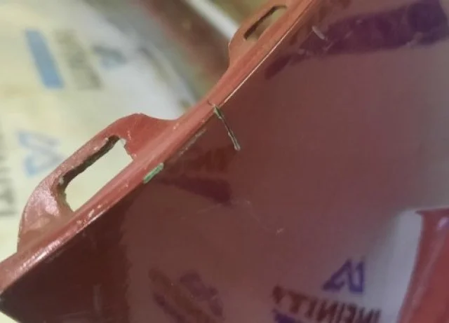 Бампер передний для Infiniti Q Q50 V37 2013-2021 на фотографиях