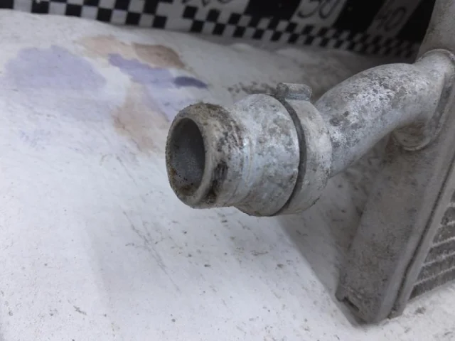 Радиатор охлаждения ДВС для Mercedes-Benz M class W166 2011-2015 на фотографиях