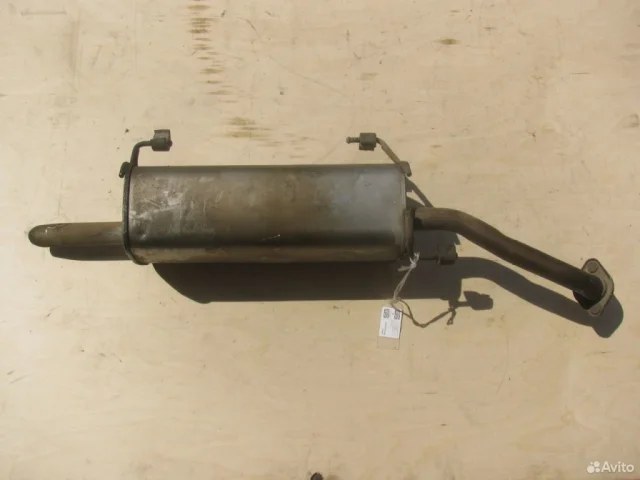 Глушитель основной для Nissan Tiida C11 Хэтчбек 2007-2014 на фотографиях