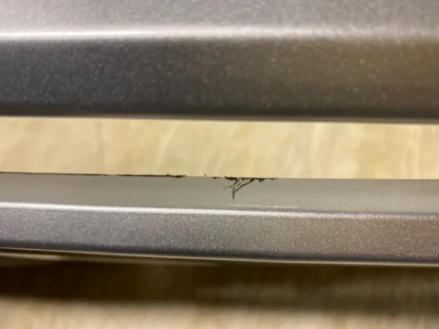 Накладка переднего бампера для Mitsubishi Pajero Sport KS0W 2016+ на фотографиях