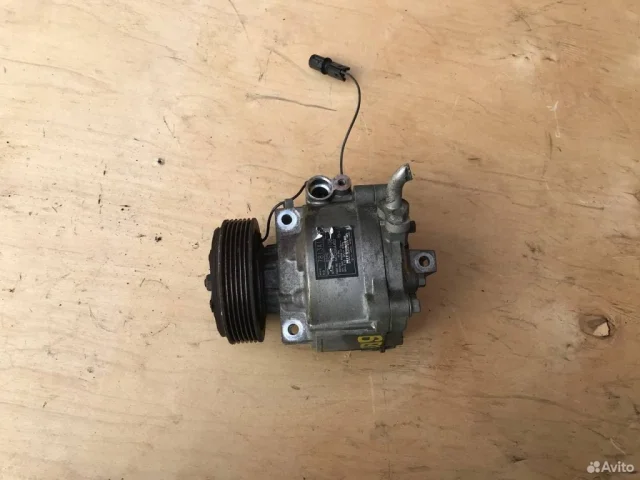 Компрессор кондиционера для Mitsubishi Pajero Sport KH0 2008-2013 на фотографиях