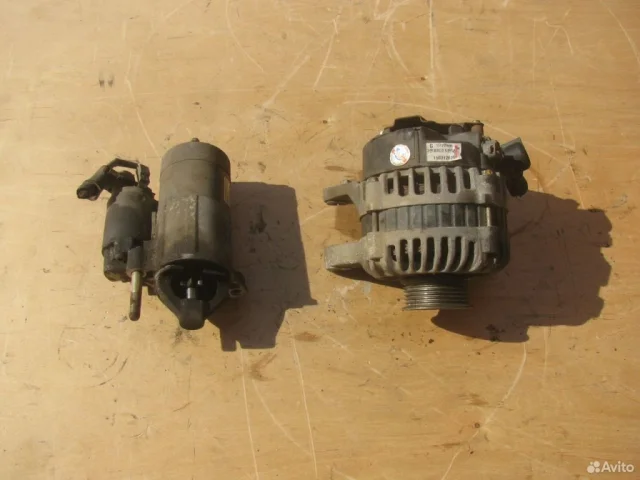 Стартер для Hyundai Santa Fe Classic SM 2007-2013 на фотографиях