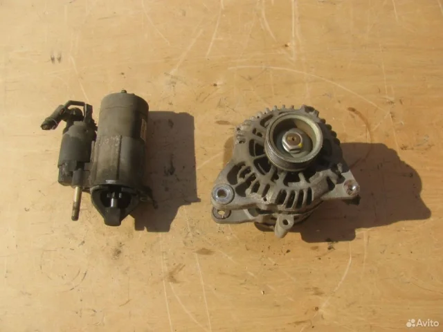 Стартер для Hyundai Santa Fe Classic SM 2007-2013 на фотографиях