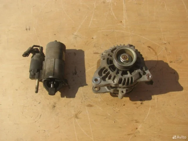 Стартер для Hyundai Santa Fe Classic SM 2007-2013 на фотографиях