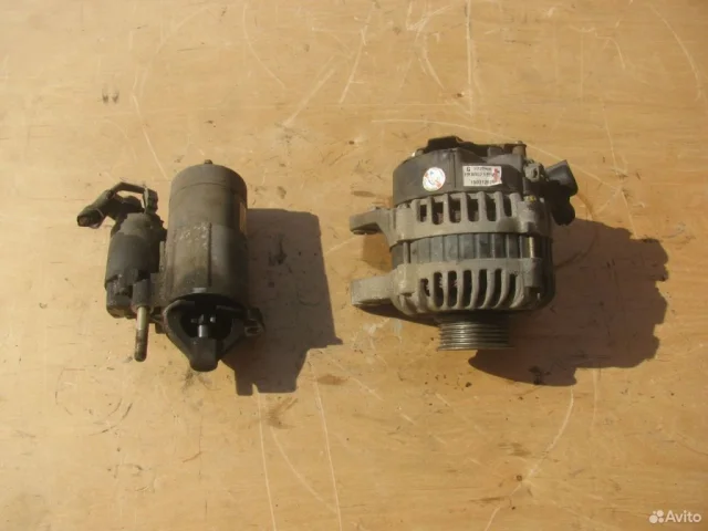 Стартер для Hyundai Santa Fe Classic SM 2007-2013 на фотографиях