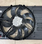 Вентилятор охлаждения сборе диффузором VW Passat B8 2015- 3G (5Q0121203DG)