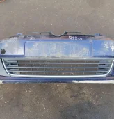 Бампер VOLKSWAGEN POLO 2010- передний синий б/у POLO(2010- (6RU807221GRU)